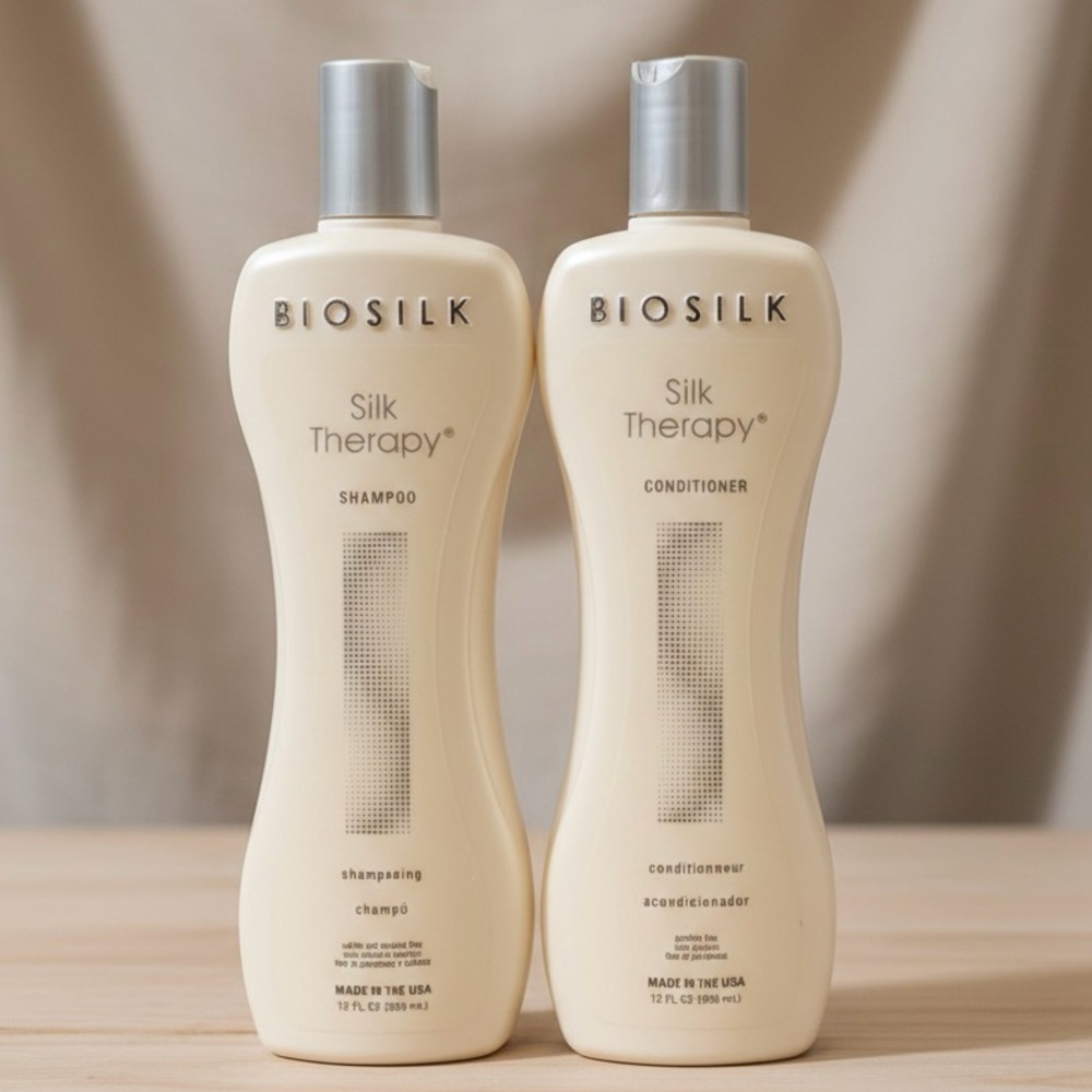 BioSilk Silk Therapy Duo | Shampoo & Conditioner (12 fl oz)